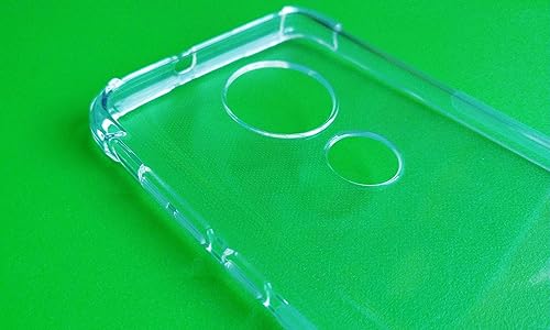 Miniatura 8 de TIYA Caso para Motorola G7 CasoMoto G7 Plus Clear 6.2 "TPU Cuatro Esquinas Funda Protectora Transparente Suave Funda