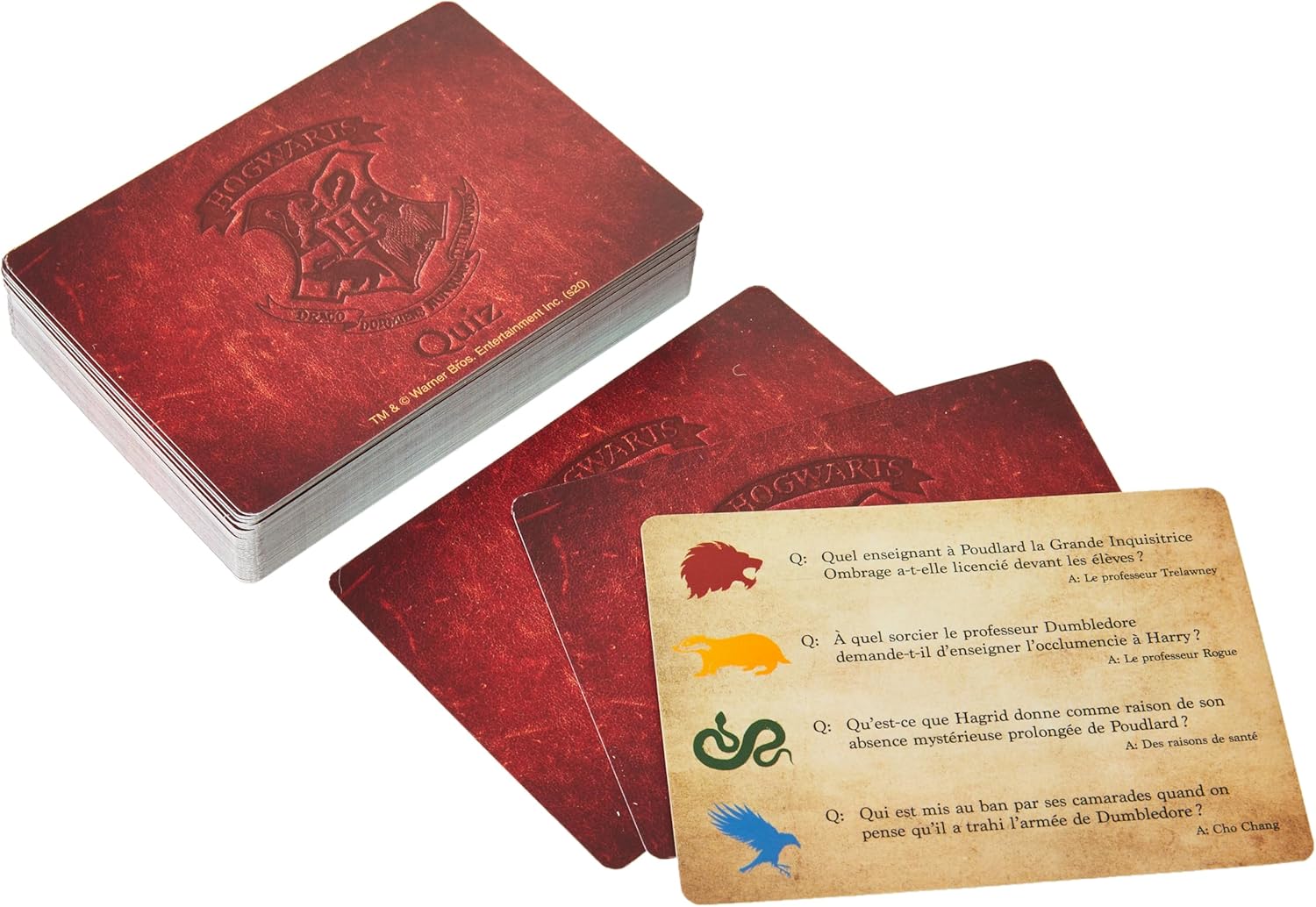 Paladone Hogwarts Trivia, 200 Harry Potter Questions, Officially Licensed, Black