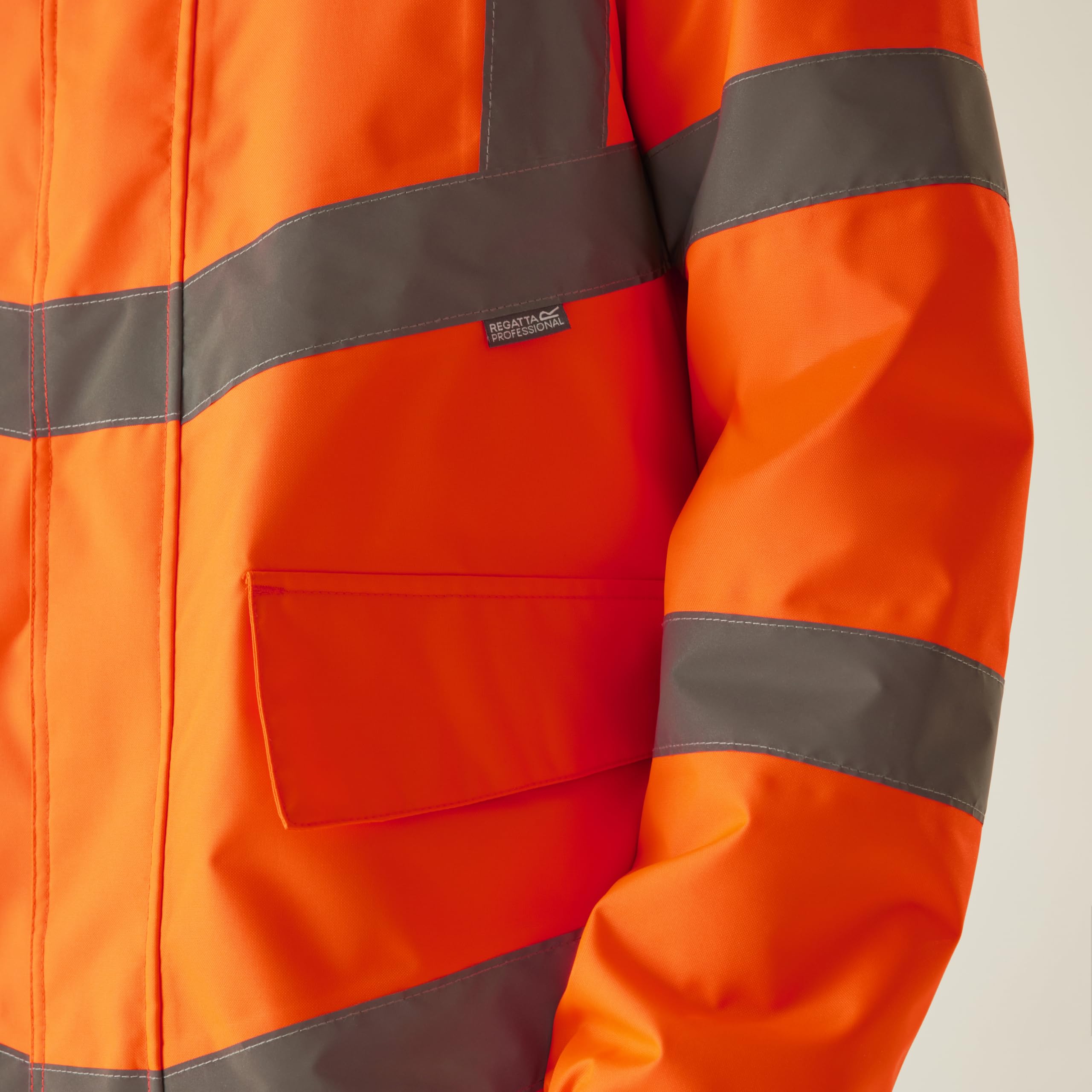 Regatta Professional Hi-Vis Parka Jacket Hombre Alta Visibilidad Pro Contract Dover Unisex Adulto