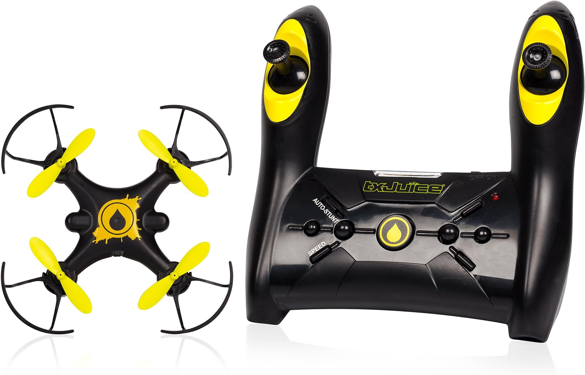 Ai Stunt Drone - Quadcopter with Patented AI for Auto take off, Auto Hover and One Thumb Control