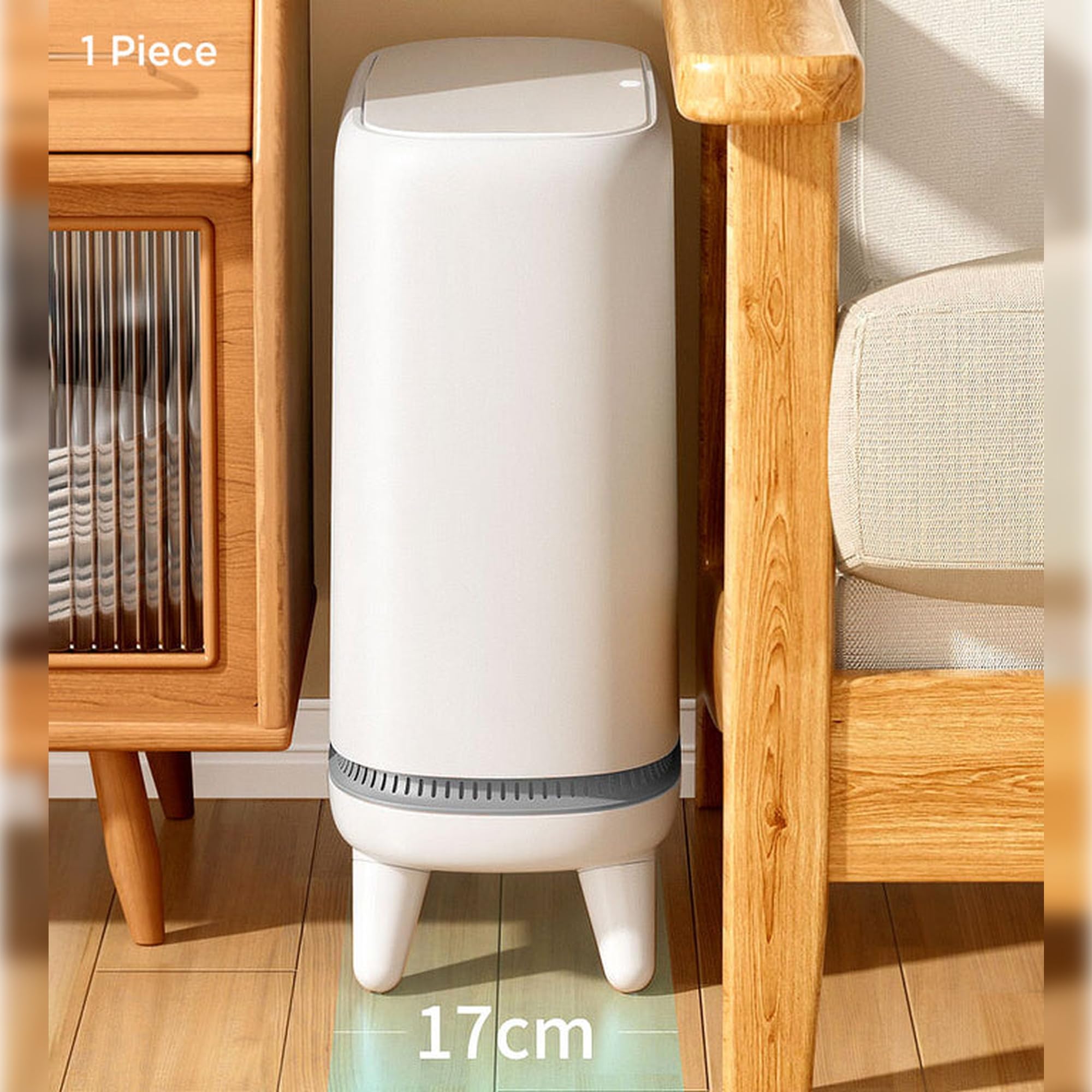 JOYBOS Cubo De Basura Con Altura 12,5L