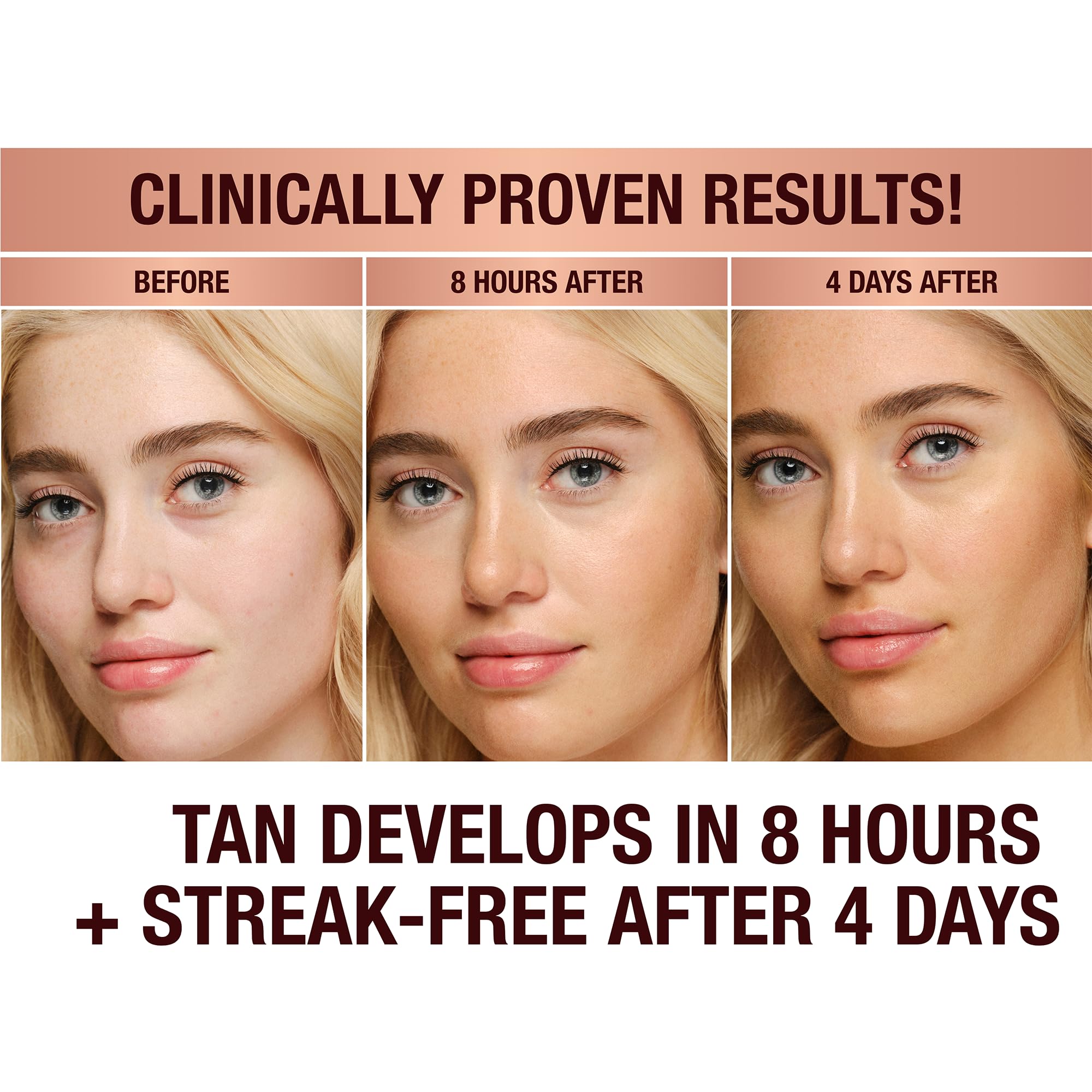 Charlotte Tilbury Beautiful Skin Tanning Drops - Body & Face Bronzing Drops Enriched with Hyaluronic Acid for Long-Lasting Hydration - Leaves Skin with a Natural, Radiant Glow