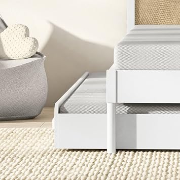 مرتبة Leesa Trundle، مزدوجة، إسفنج معتمد من CertiPUR-US، تجربة لمدة 120 ليلة