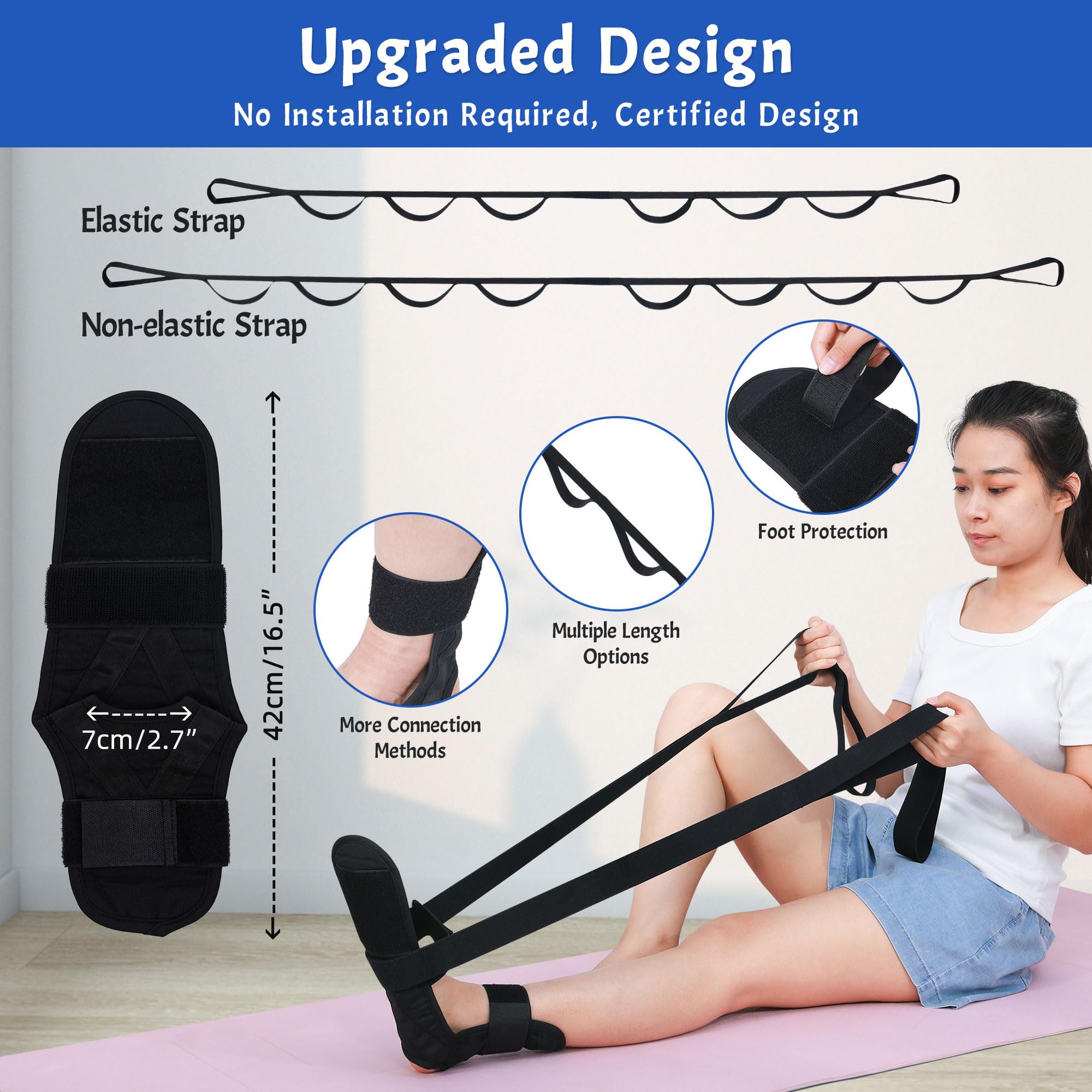 JFMkaer Knee Replacement Recovery Aids After Surgery - Multifunctional Knee Rehabilitation Equipment, Improve Mobility and Flexibility for Knee Pain — Amazon image 7