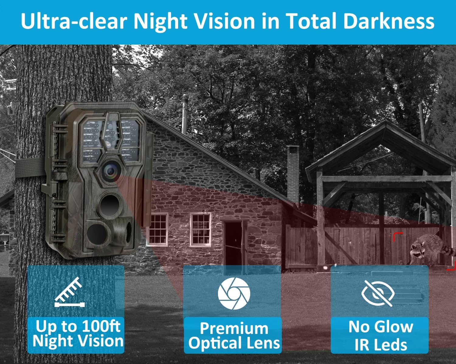GardePro E5S Trail Camera - 48MP Wildlife Monitor -5 GardePro E5S Trail Camera - 48MP Wildlife Monitor -5