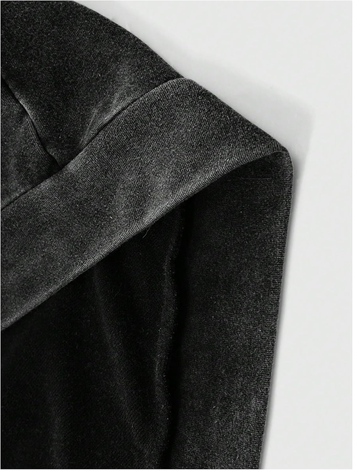 SOLY HUX Men's Vintage Full Zip Hoodie Long Sleeve Hooded Lightweight Sweatshirts Casual Fall Jacket