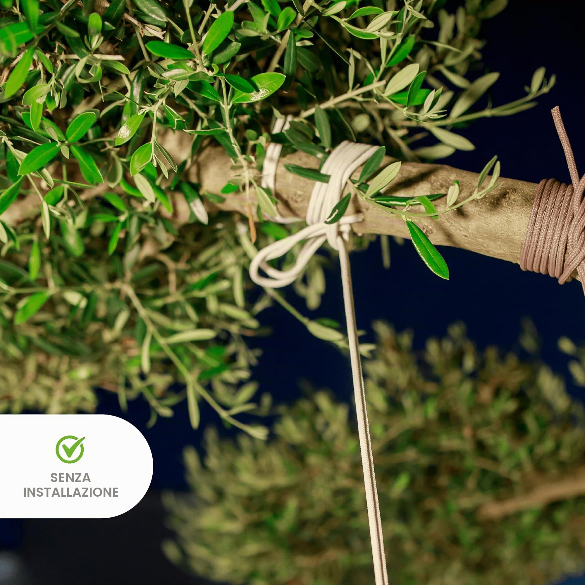 newgarden - CONTA MINI HANG Lampada a sospensione portatile LED decorativa con telecomando e batteria ricaricabile tramite USB. Decorazione per interni ed esterni