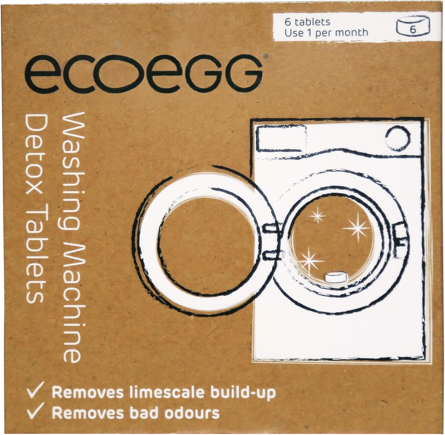 Ecoegg Washing Machine Cleaner Front and Top Load Including HE