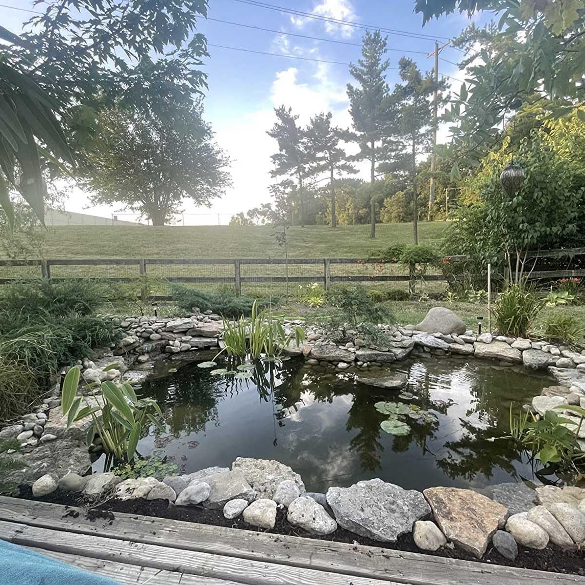 Толстая вставка для водоёма 12 м 10 м 8 м 6 м 1 5 м 3 0 м для сада дикой природы водоёмов ручьёв склонов водопадов использования на открытом воздухе