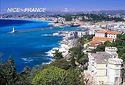 Ímãs de geladeira francesa da França (Cidade: Nice-B7)