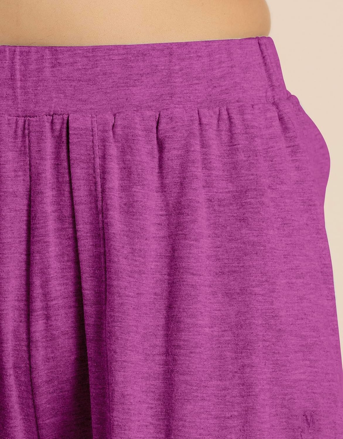 Moomaya Solid Tulip Pants for Women, Zumba Dance Jersey Crop Pants