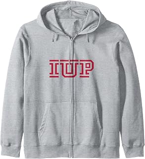Indiana University Pennsylvania Hawks | IUP NCAA | IUPHC001 Zip Hoodie