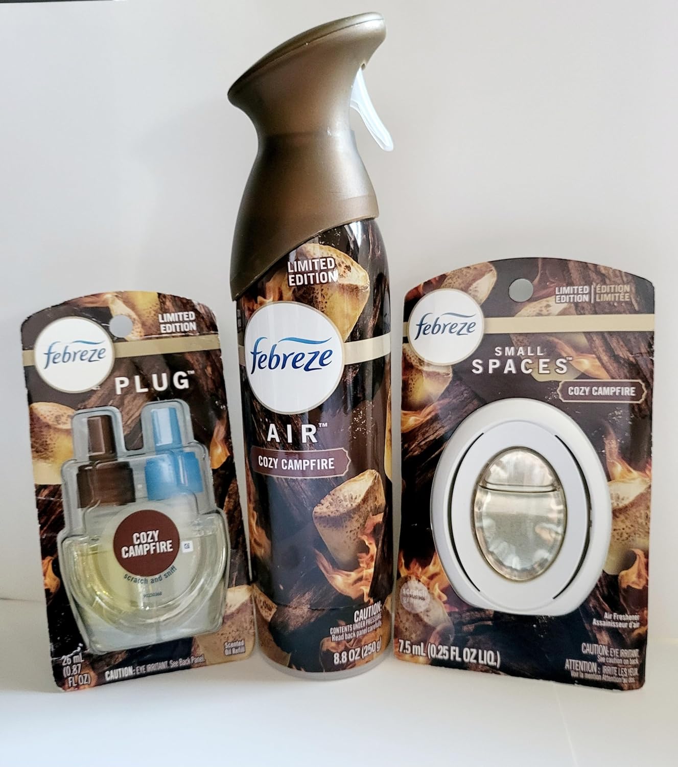 Febreze Limited Edition Collection Cozy Campfire Scent