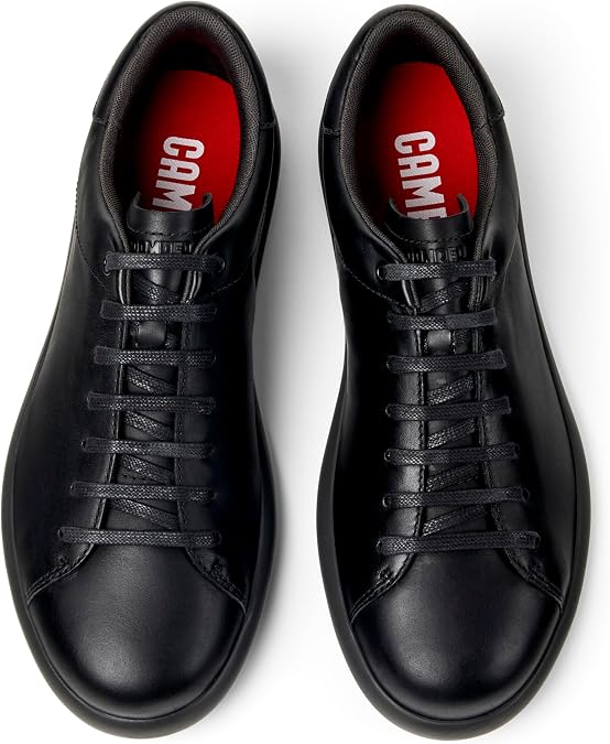 Camper K101003 Pelotas Soller Leather Sneakers Black Men's Sneakers