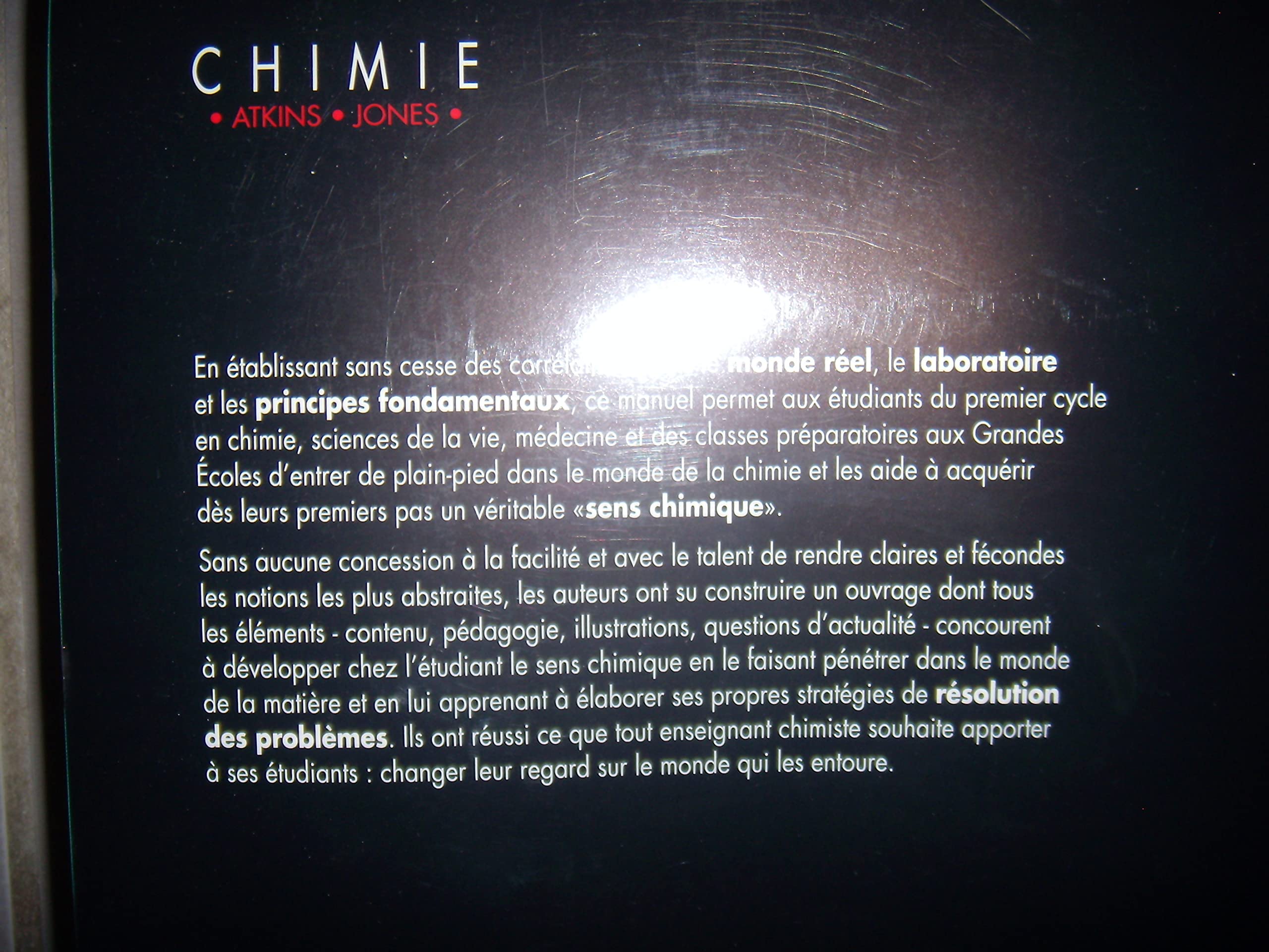 Chimie. Molécules, matière, métamorphoses