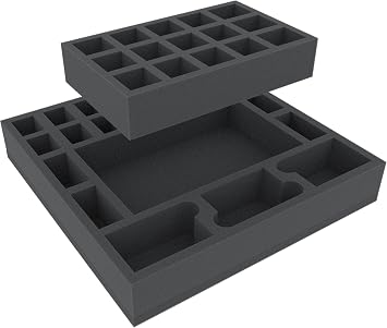 Feldherr Foam tray value set compatible with Zombicide Black Plague