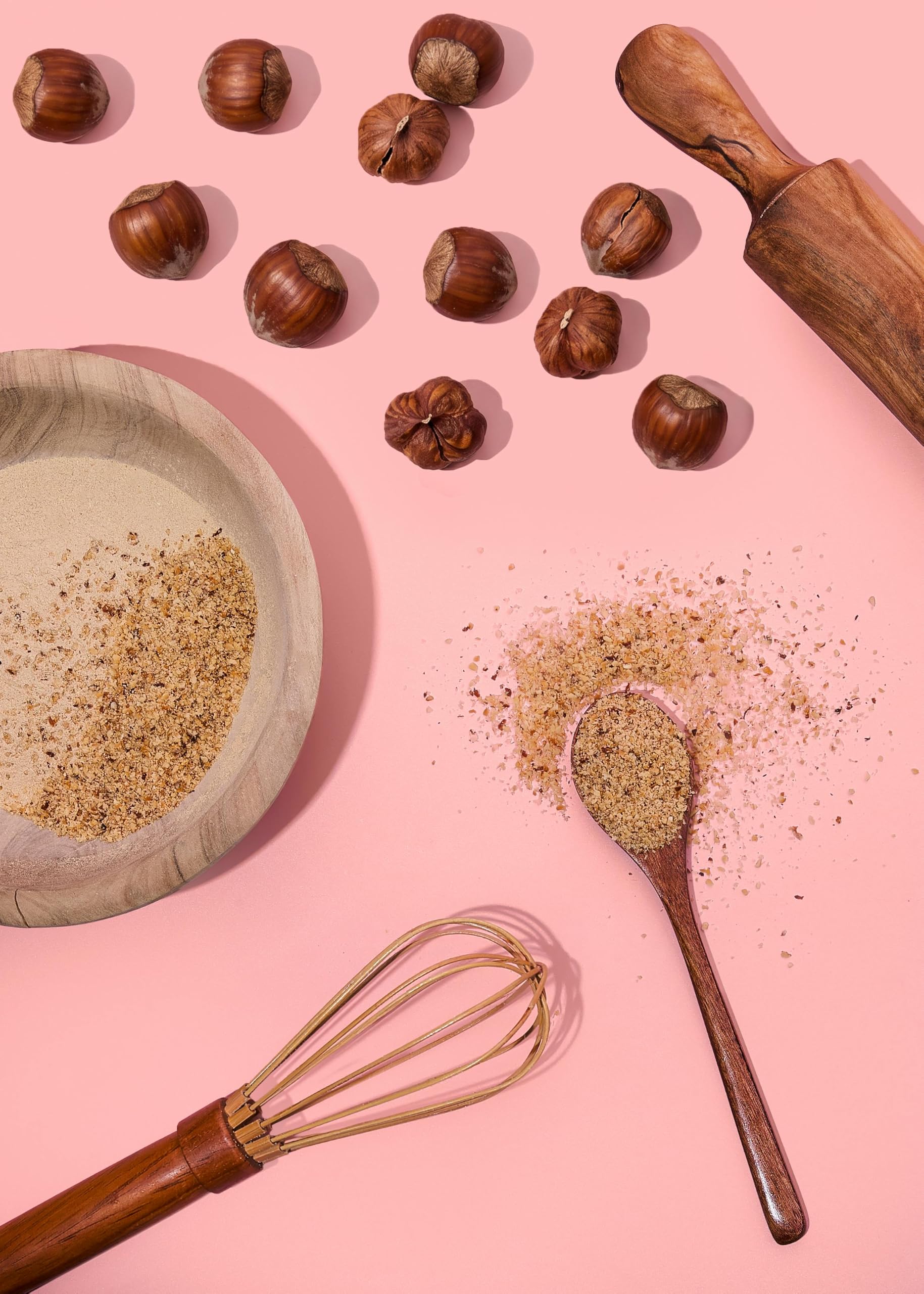KoRo - Gemahlene Haselnüsse 1 kg - 100 % natürlich - Ohne Zusatzstoffe - Vegan - Glutenfrei - Ballaststoffquelle - Großpackung