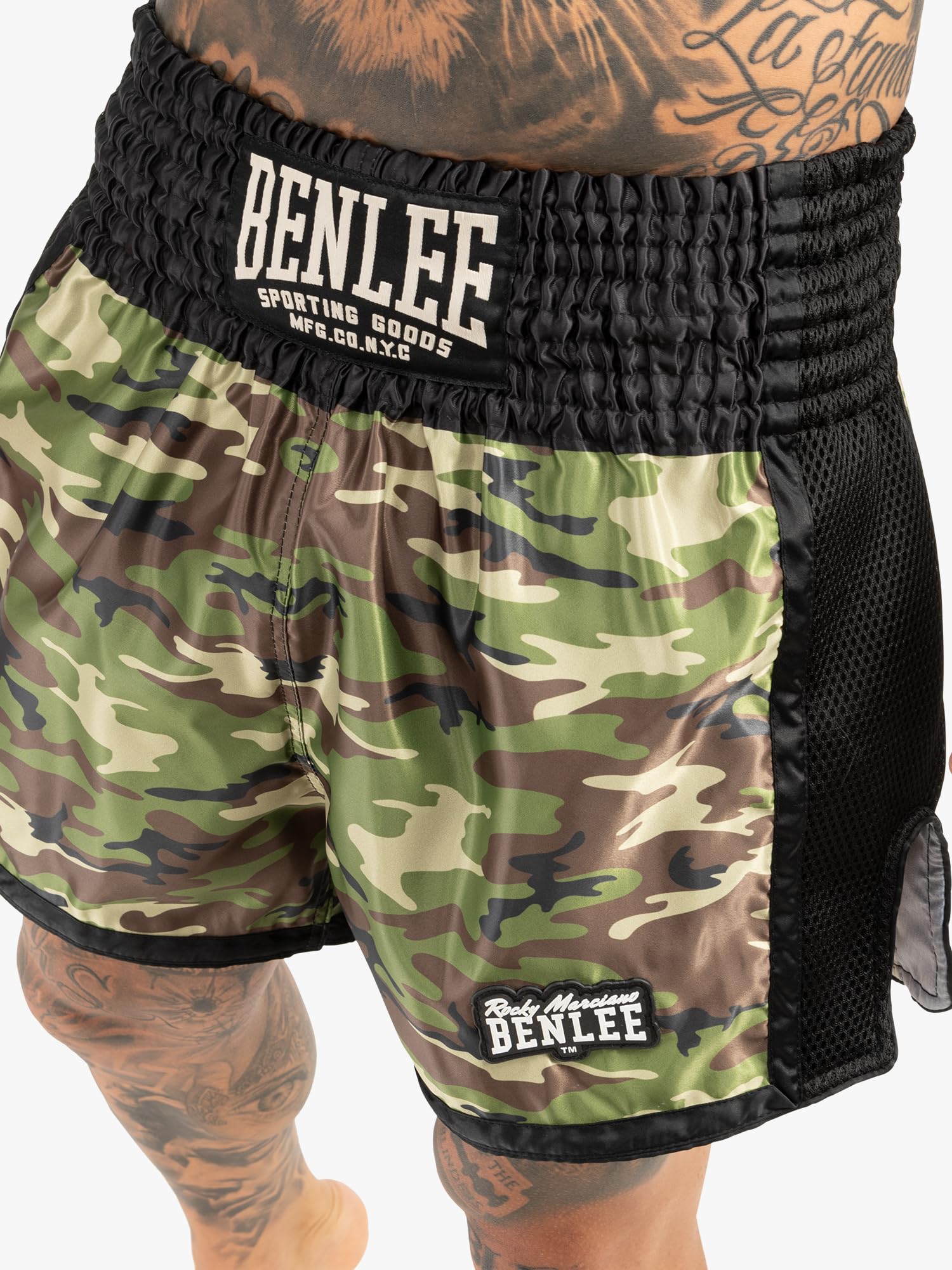 BENLEE-Pantaloni Thai da Uomo Hinkley XXXL, Mimetico Woodland