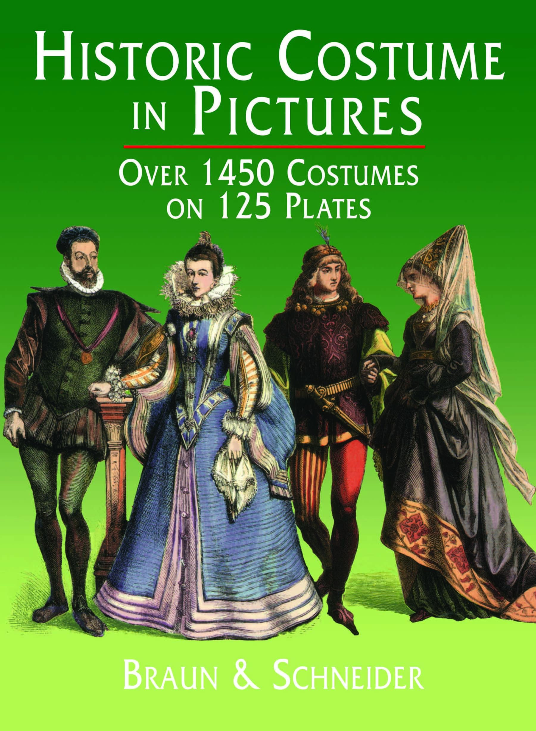 Historic Costume in Pictures : décoder l'histoire du vêtement pour vos projets