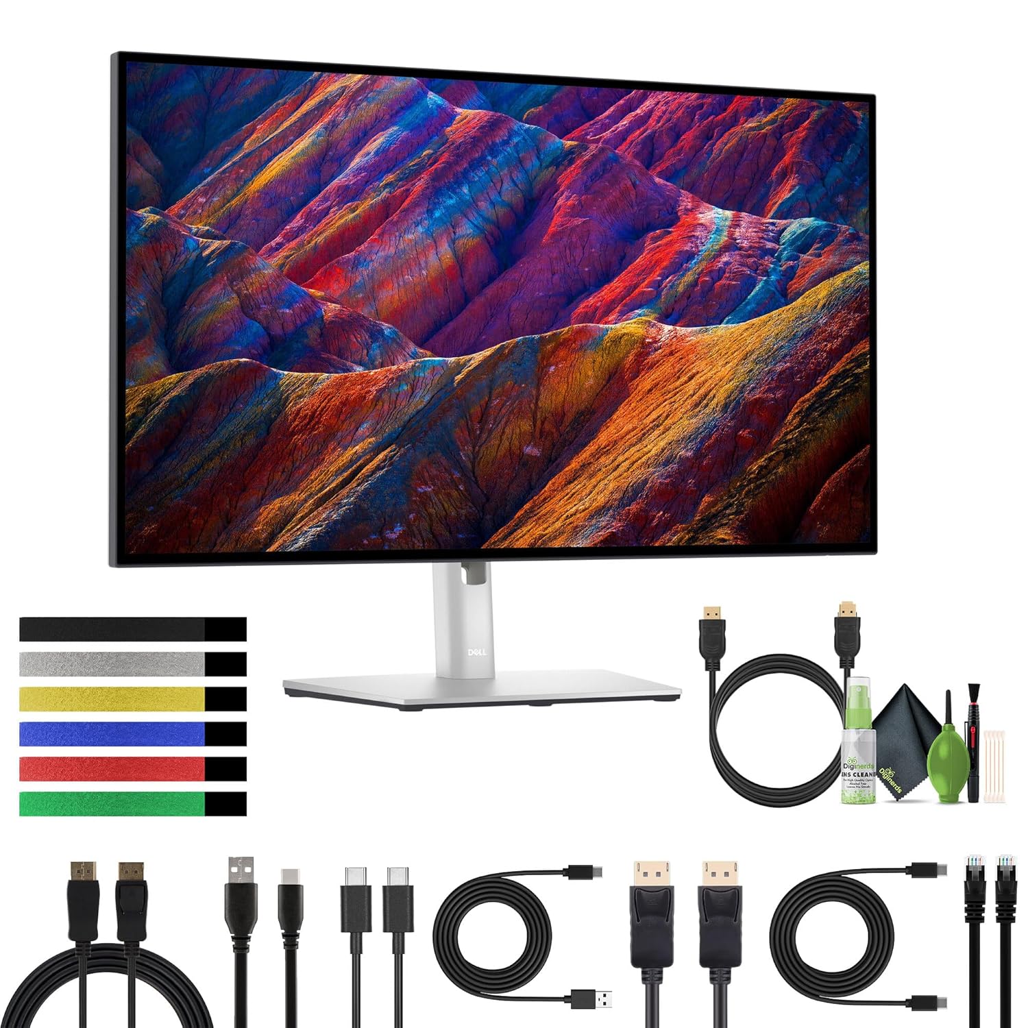 Dell UltraSharp U2723QE 27-Inch UHD HDR IPS WLED LCD 4K Monitor 3840 x 2160 at 60 Hz with