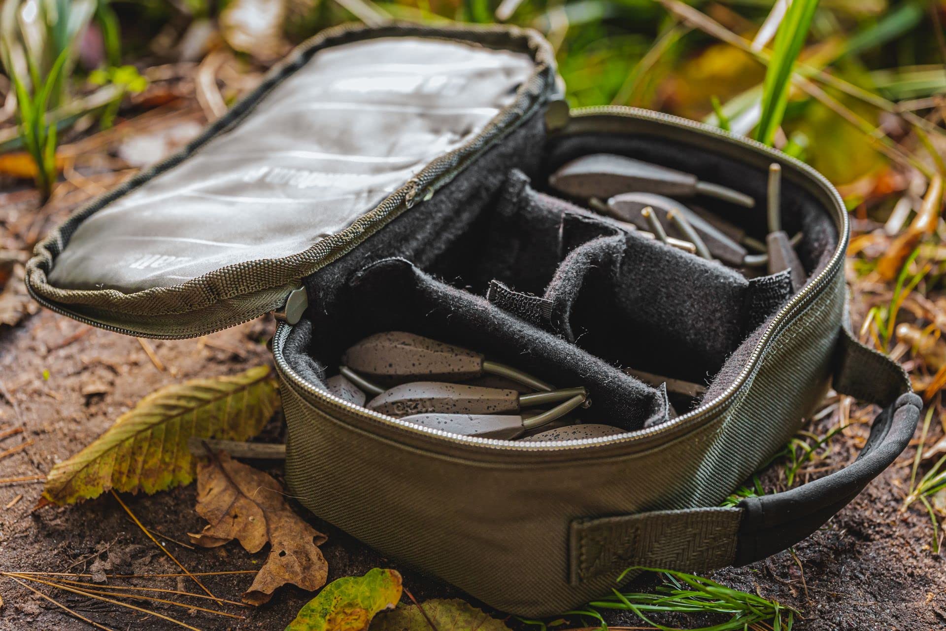 Tandem Baits Phantom Angeltasche Bleitasche wasserdichte Tasche Karpfentasche Angelzubehör Karpfenzubehör-Angelkoffer Wasserfester Organizator Tragetasche Transporttasche