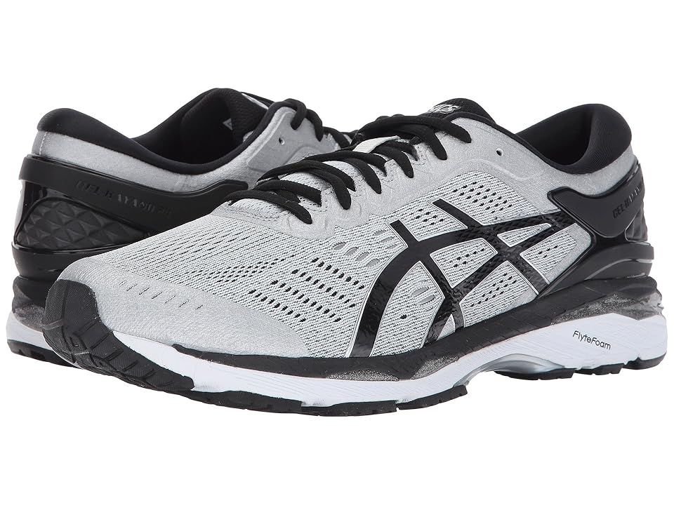 

ASICS GEL-Kayano(r) 24 (Silver/Black/Mid Grey) Men's Running Shoes