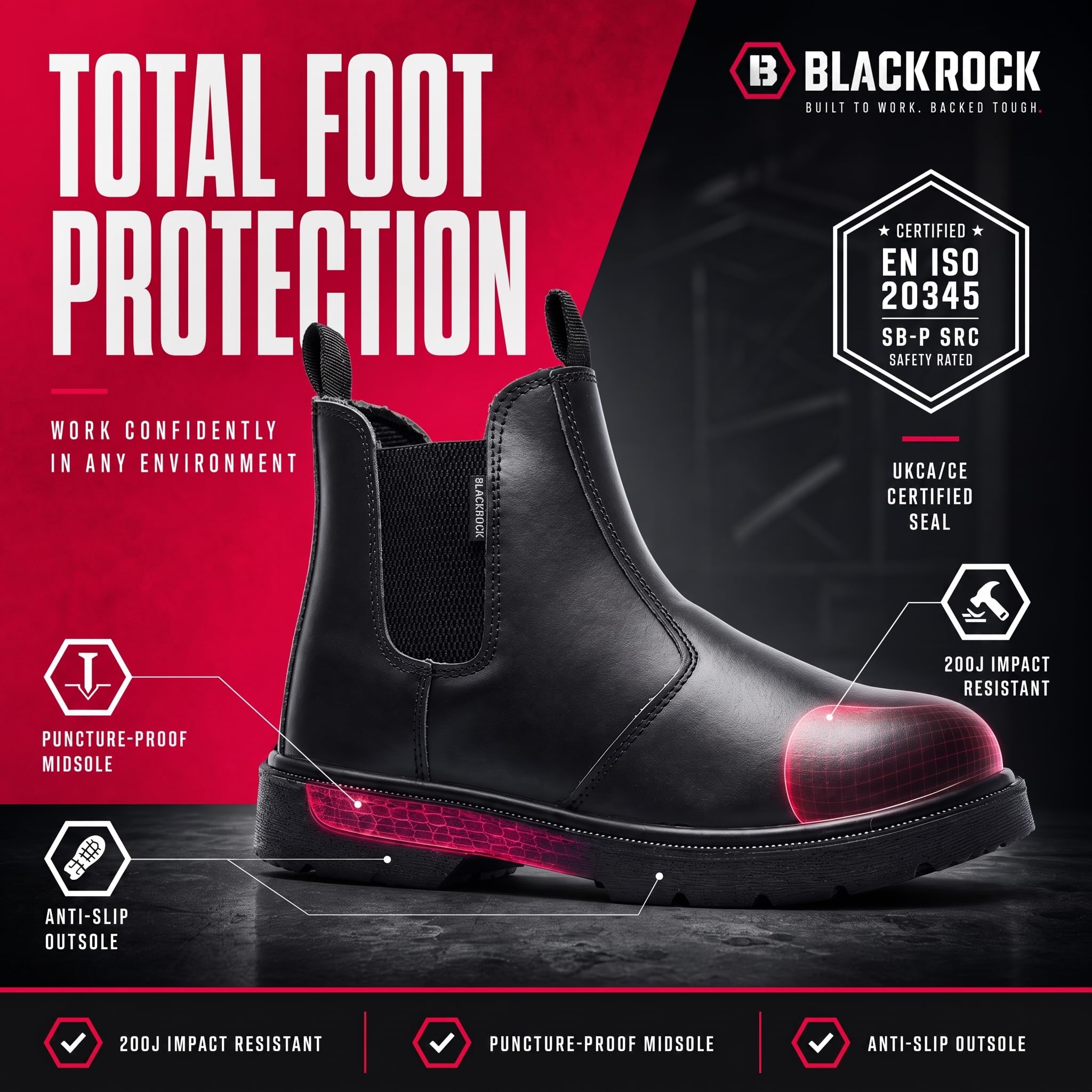 Blackrock Uniseks Sf12bChelsea Boot