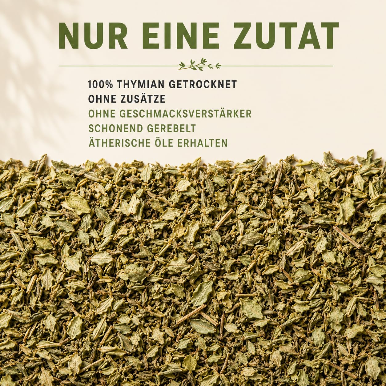 GiDeli Thymian Getrocknet 2x5kg - 100% Naturprodukt ohne Zusätze - Schonend Gerebelt mit Intensivem Aroma - Hitzebeständig zum Mitkochen - Ideal für Fleisch, Pizza, Suppen & Mediterrane Gerichte