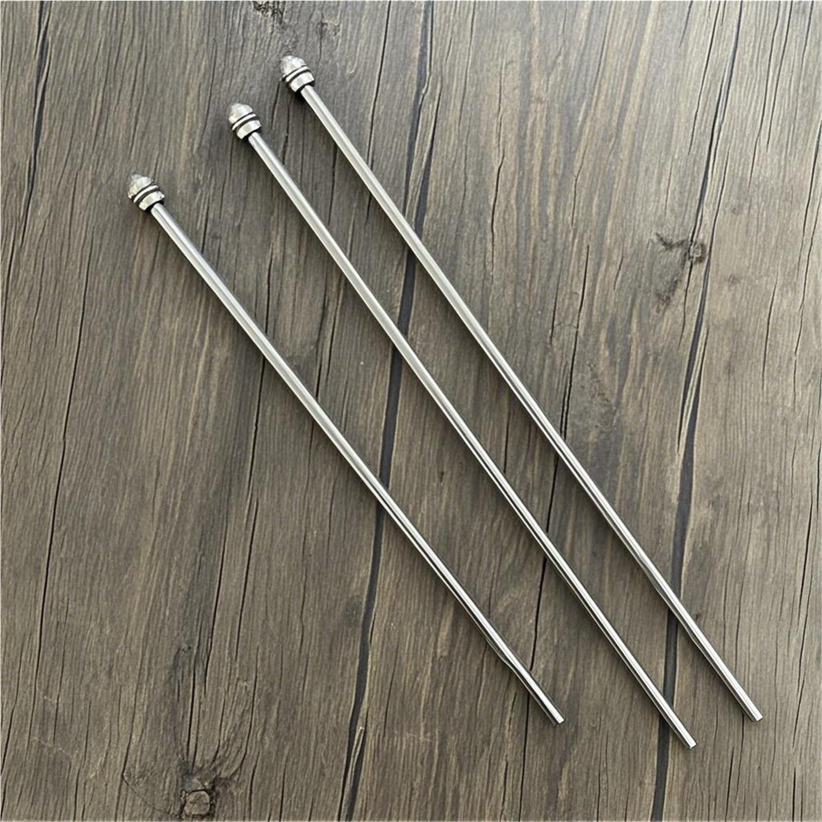 Asta di agitazione sopraelevata, Agitatore di miscelazione e dispersione in acciaio inossidabile 304, accessori for agitatore da laboratorio, diverse dimensioni(7x200mm)