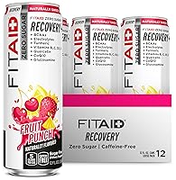 Vista 23 de FITAID ENERGY, 200 mg de cafeína natural, Keto, paquete variado, fórmula de rendimiento óptimo: BCAAs, quercetina, electrolitos, Omega-3s, 15