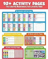 Vista 3 de Libros mágicos de práctica de escritura con ranuras para niños, cuaderno grande de escritura a mano con ranuras, cuaderno reutilizable para aprender