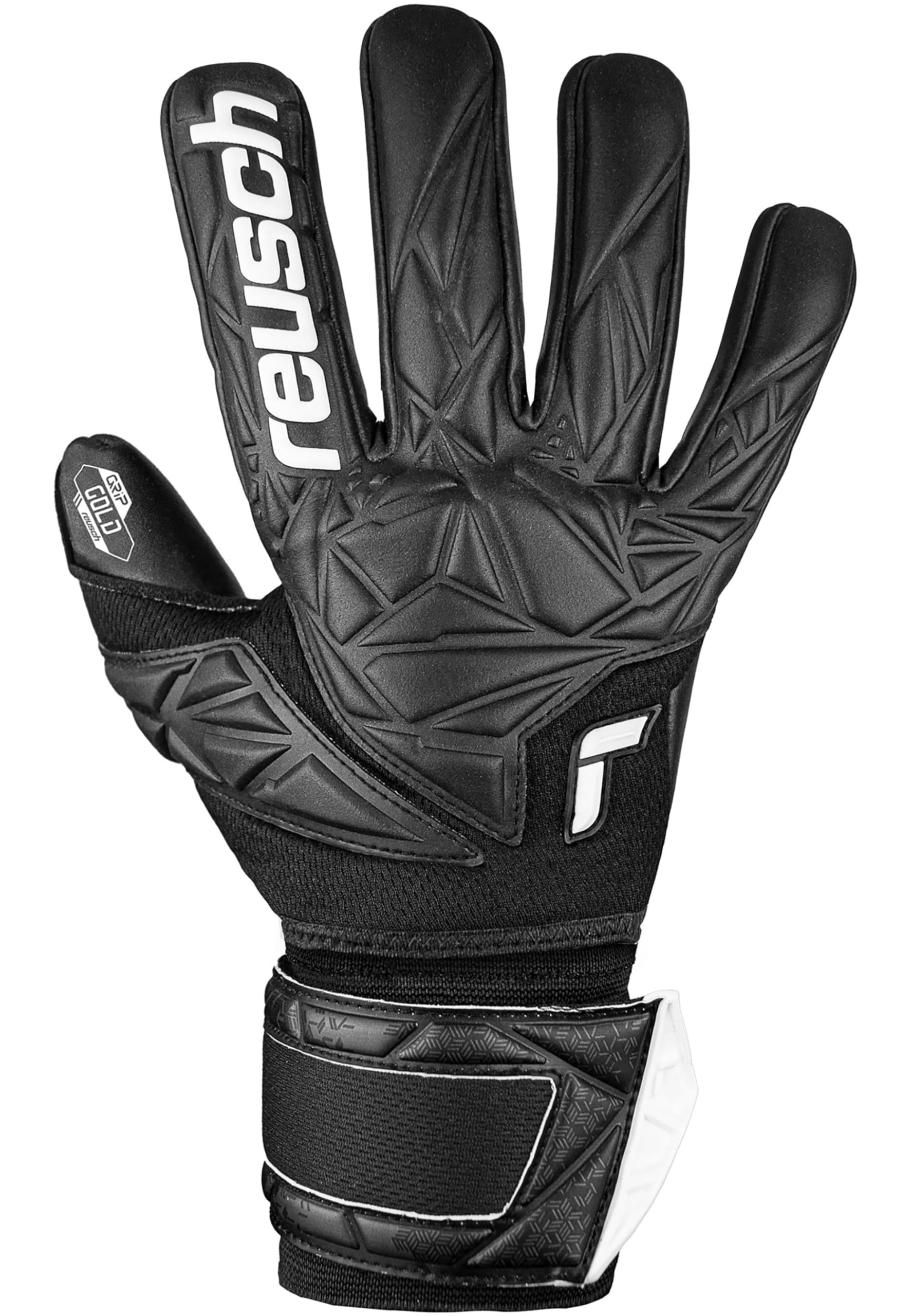 Reusch Attrakt Gold NC Finger Support, Guanti da Portiere Unisex Adulto