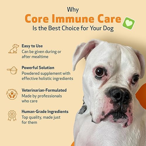 Miniatura 6 de Pet Wellbeing Core Immune Care para perros - Soporte antioxidante diario para mascotas de todas las edades - Apoyo inmunológico holístico formulado