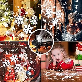 Amazon.co.jp: AILOXIN クリスマス 雪が降るプロジェクター