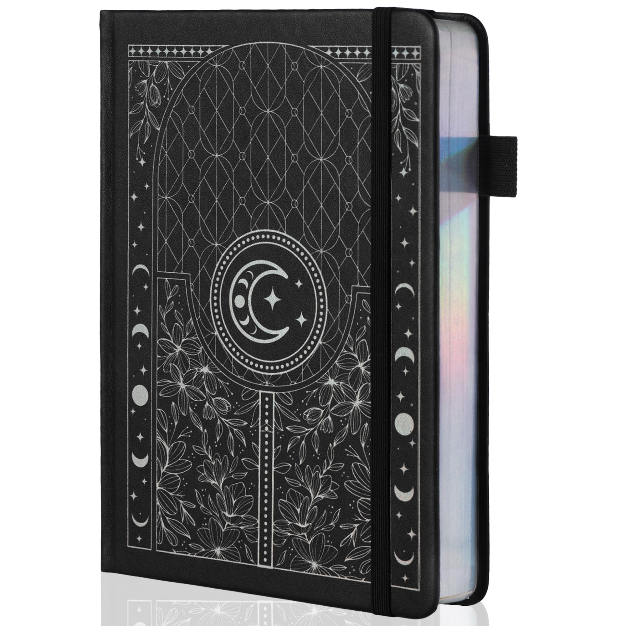 TIEFOSSI Cuaderno Bullet Dotted Journal, papel grueso numerado de 160 g/m², cuaderno de cuadrícula de puntos de tapa du…