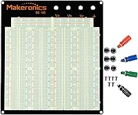 Makeronics 3220-Point Solderless Breadboard - Reusable Prototyping Board for Arduino, Electronics Testing & Circuit Building