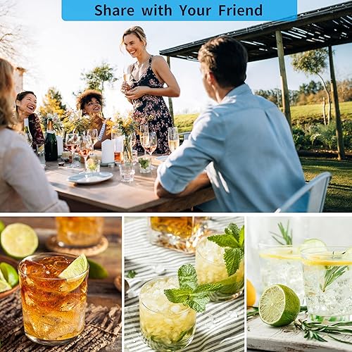 Vista 6 de Juego de 2 bandejas para cubitos de hielo, fácil liberación, 15 moldes flexibles de silicona para cubitos de hielo con tapa extraíble, bandejas