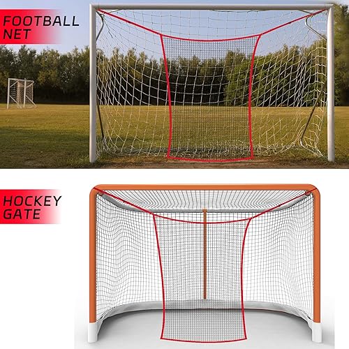 Miniatura 4 de Extensor de red de práctica de golf de 4 x 6 pies, accesorio de red de golf para redes de golf de 7 pies o 10 pies, redes de béisbol, sóftbol, red