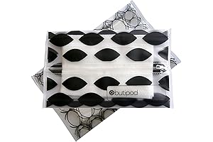 Butipods Reusable Wet Wipe Pouch Slim Case Travel Clutch Holder