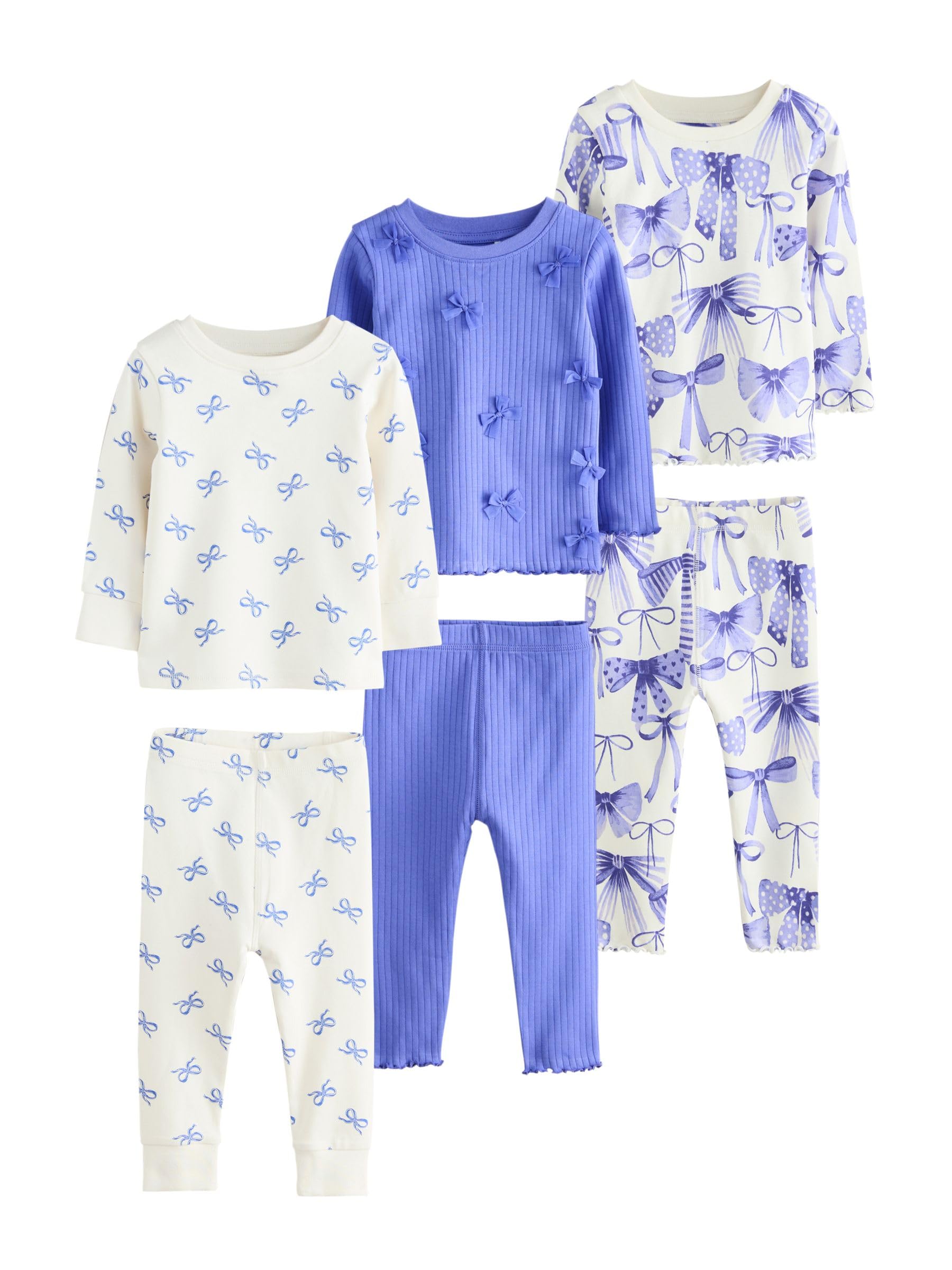 NEXT Niñas Pack de 3 Pijamas cómodos