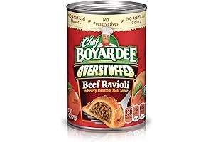 Overstuffed Beef Mini Ravioli, Perfect for Quick and Convenient Meals (15 oz, 12 Pack)