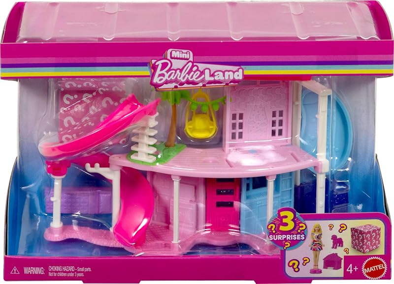 Barbie Mini BarbieLand Dollhouse Mini Dream House for Girls Ages 4+