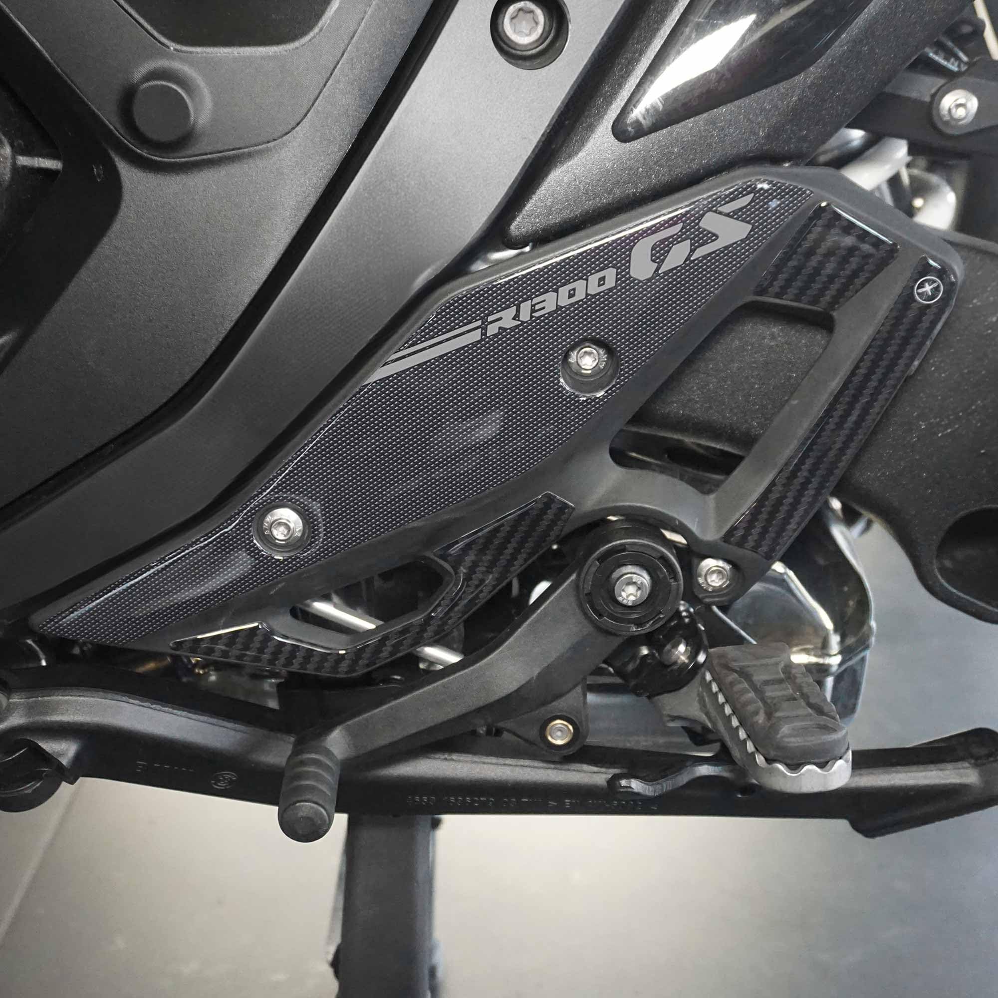 Labelbike - Autocollant 3D Résine Gel Décoration Et Protection Embout De Bec Moto Compatible BMW R1300GS