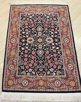 Amazon | トルコ製 ウール 手織り絨毯 ラグ 115×78cm アクセントサイズ