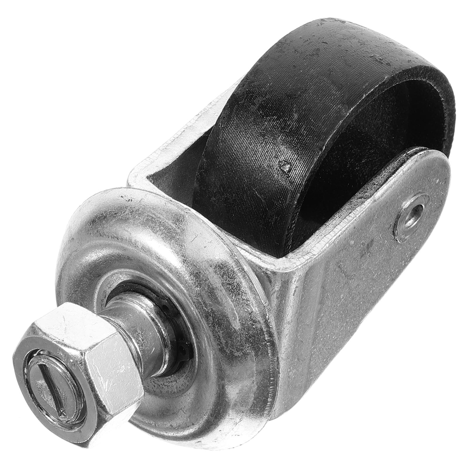 Roues pour levage hydraulique de cric avec déplacement fluide en métal