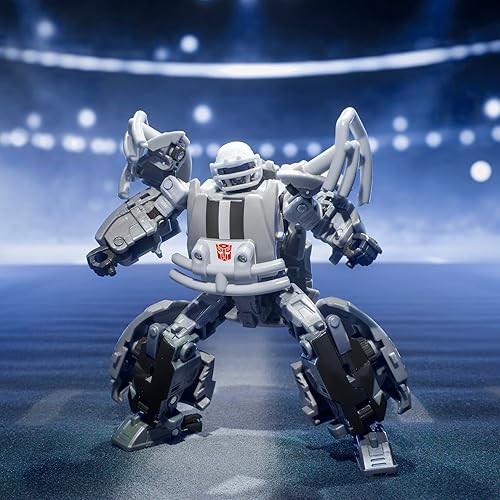 Miniatura 4 de Transformers NFL Dallas Cowboys Starblitz - Figura de acción de 5.5 pulgadas que cambia de robot a casco, juguetes de fútbol para mayores de 8 años