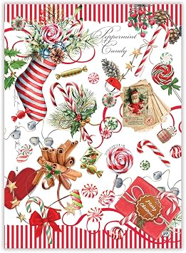 Michel Design Works Kitchen Towel, Peppermint