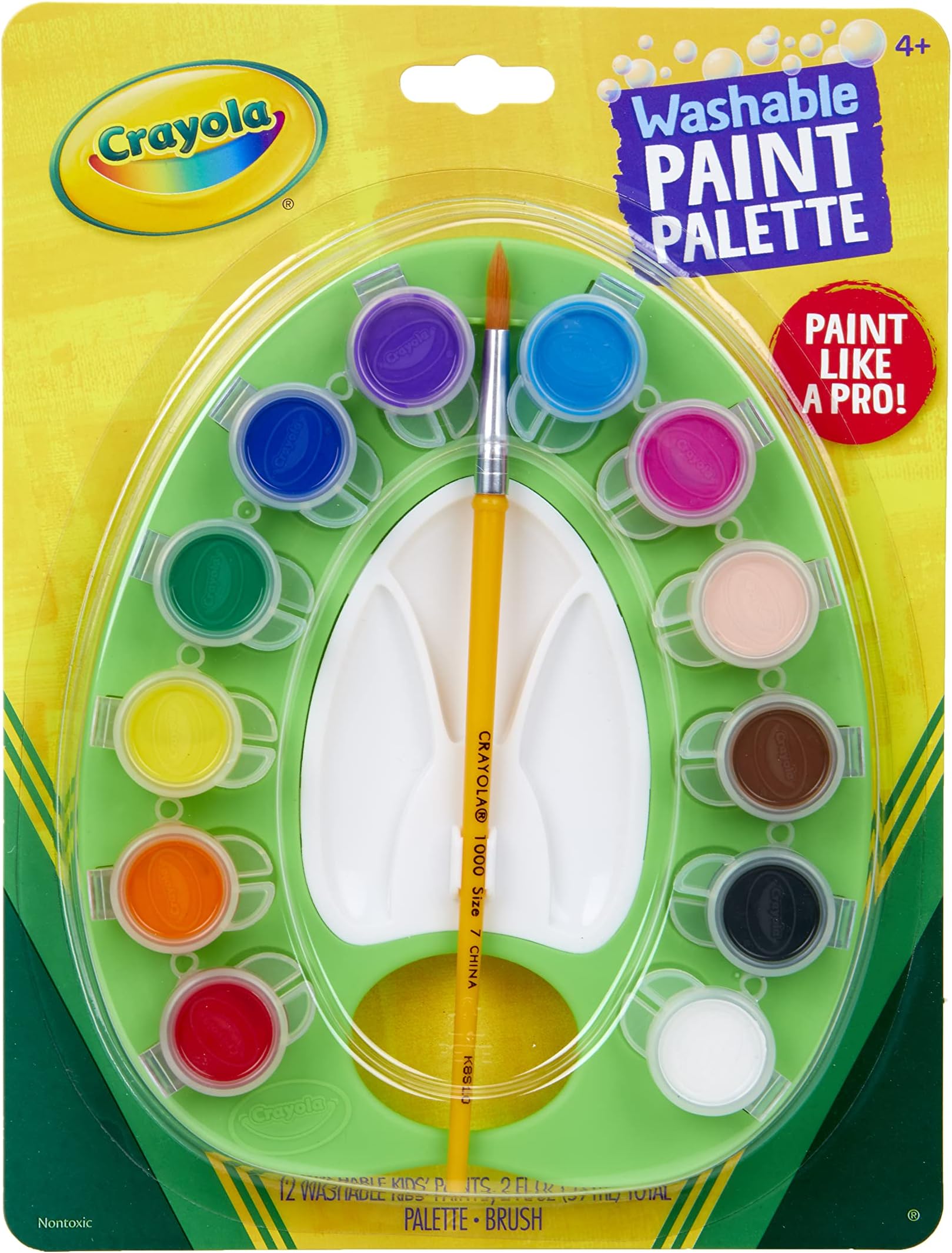 Kids Washable Paint Pallet