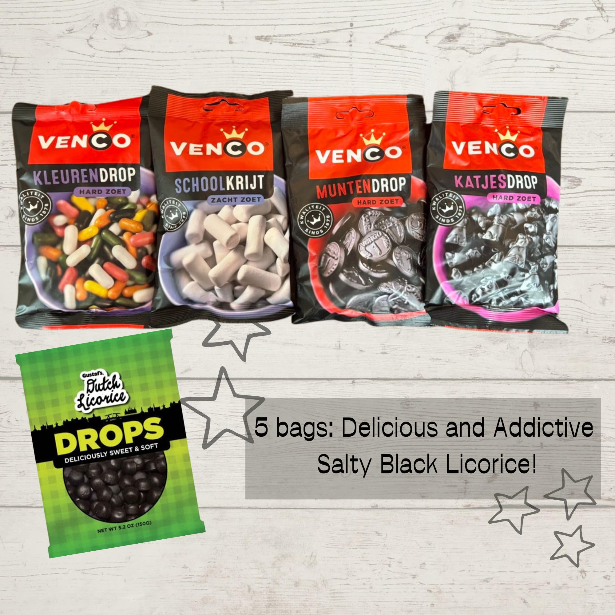 Amazon.com : deReuze Dutch Candy Variety Pack with Black Licorice