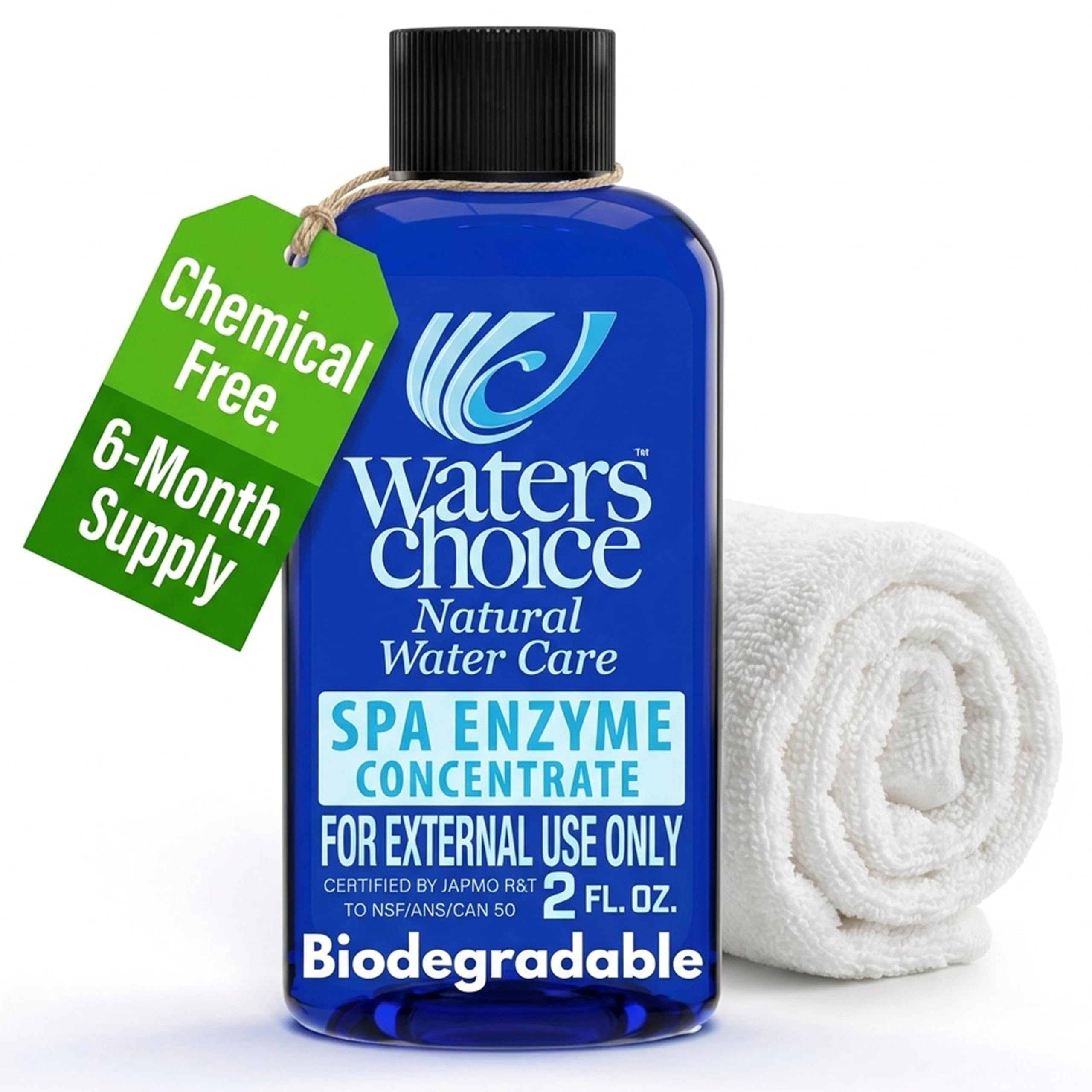 Waters Choice 2 oz Hot Tub Water Clarifier Enzyme Concentrate (6